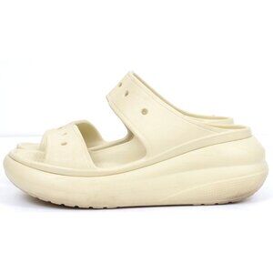 Crocs Classic Crush Platform Slip-on Sandals Women's 10 Men's 8 Beach Water